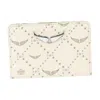 Zadig & Voltaire Zadig&voltaire Zv Pass Monogrammed Card Case In Neutral