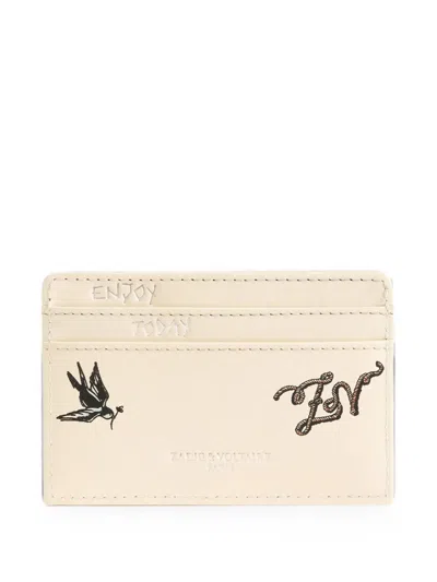 Zadig & Voltaire Zv Pass Tattoo Card Holder