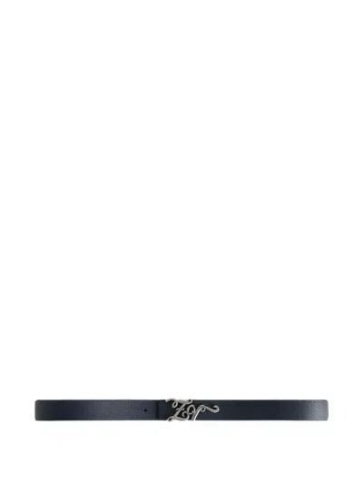 Zadig & Voltaire Zv Reversible 30mm Belt In Black