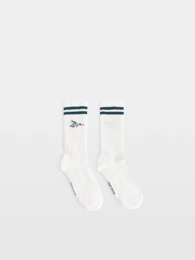 Zadig & Voltaire Zv Tennis Socks In White