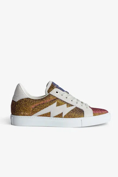 Zadig & Voltaire Zv1747 La Flash Sneakers In Multi