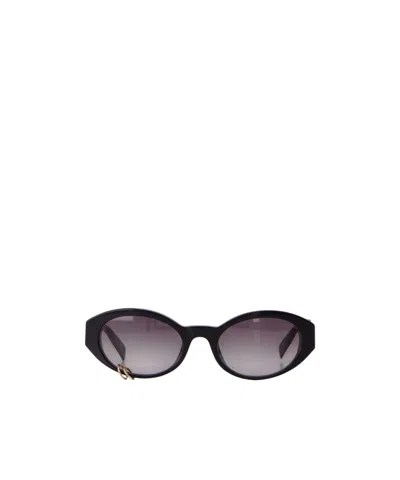 Zadig & Voltaire Zv26w1 Wing-detail Sunglasses In Black