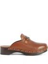 Zadig & Voltaire 65mm Azora Mules In 褐色