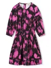 Zadig & Voltaire Abstract-print Dress In Pink