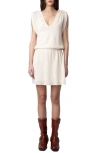 ZADIG & VOLTAIRE ZADIG & VOLTAIRE ALANIS DENTELLE COTTON BLOUSON DRESS