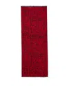 Zadig & Voltaire Alison Voltaire Power Scarf In Red
