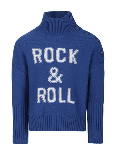 Zadig & Voltaire Kids' Alma Jumper In Blue