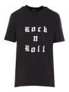 Zadig & Voltaire Edwin Embellished Rock N Roll T-shirt In Grey