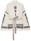 Zadig & Voltaire Aspen Cardigan In Neutrals