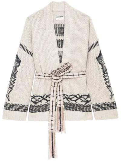 Zadig & Voltaire Aspen Cardigan In Erable