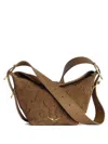 Zadig & Voltaire Baby Jane Shoulder Bag In Brown