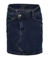 Zadig & Voltaire Asymmetric Denim Skirt In Black