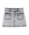 Zadig & Voltaire Denim Skirt In Gray
