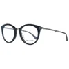 ZADIG & VOLTAIRE BLACK UNISEX OPTICAL FRAMES