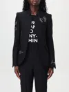 Zadig & Voltaire Very Crystal Motif Blazer In Schwarz