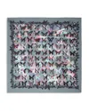 Zadig & Voltaire Blondie 85 Butterfly Silk Scarf In Breeze