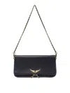 Zadig & Voltaire Leather Bag In Azul