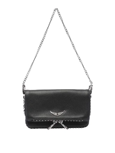 Zadig & Voltaire Bolsa De Hombro - Negro In Black