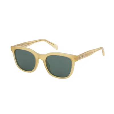 Zadig & Voltaire Brown Acetate Sunglasses In Yellow