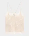 Zadig & Voltaire Cabri Jac Chaines Sweet Camisole In Sweet