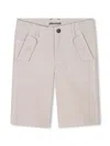 Zadig & Voltaire Canvas Bermuda Shorts In Neutrals