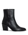 Zadig & Voltaire Cara 70mm Leather Boots In Noir