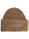 Zadig & Voltaire Cashmere Beanie Hat In Brown