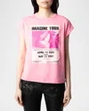 Zadig & Voltaire Cecilia T-shirt In Chamallow