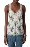 ZADIG & VOLTAIRE ZADIG & VOLTAIRE CHOU BOUQUET PRINT TANK