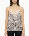 Zadig & Voltaire Christo Wild Chains Top In White