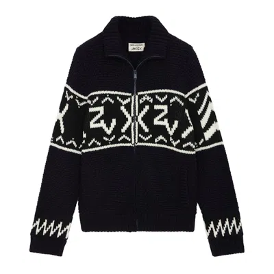 Zadig & Voltaire Christophe Cardigan In Black