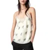 Zadig & Voltaire Christy Sequin-embellished Top In Multi