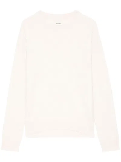 Zadig & Voltaire Cici Patch Jumper In Nude
