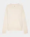 Zadig & Voltaire Cici Star Elbow Patch Sweater In Ecru