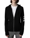 Zadig & Voltaire Clash Cardigan In Noir