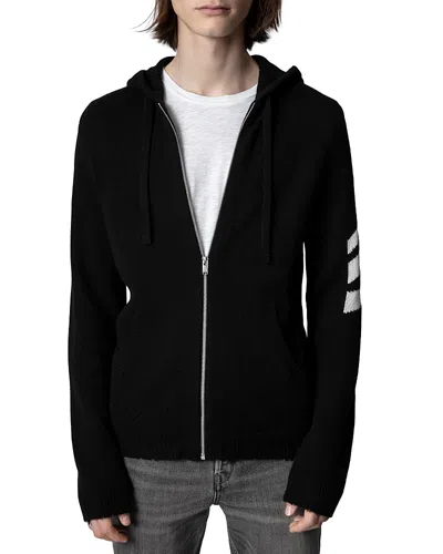 Zadig & Voltaire Clash Cardigan In Black