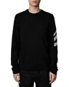 Zadig & Voltaire Clash Arrow Cashmere Sweater In Noir