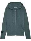 Zadig & Voltaire Clash Hoodie In Grey