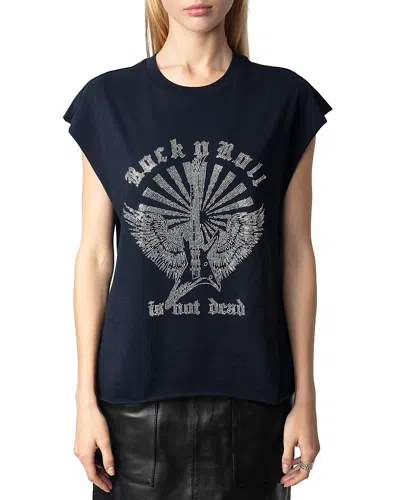 ZADIG & VOLTAIRE CLOE GUITAR WINGS TEE