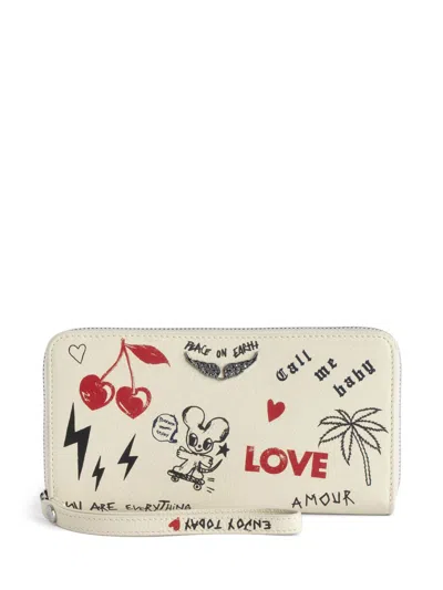 ZADIG & VOLTAIRE COMPAGNON WALLET