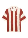 Zadig & Voltaire Ciara Striped Crochet-knit Shirt