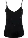 Zadig & Voltaire Crystal-embellished Slouchy Vest In Black