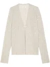 Zadig & Voltaire Daffy Cardigan In Neutrals