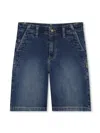 Zadig & Voltaire Denim Bermuda Shorts In Blue