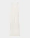Zadig & Voltaire Womens Ecru Deva Sleeveless Cotton-blend Maxi Dress In Ecru
