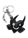 Zadig & Voltaire Devilish Heart Keyring In Black