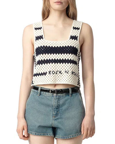 ZADIG & VOLTAIRE DILLIE CO TOP