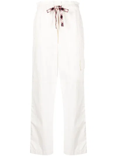 Zadig & Voltaire Drawstring-fastening Trousers In Neutrals