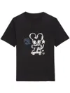 Zadig & Voltaire Edwin Happy Mouse T-shirt In Black