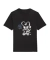 Zadig & Voltaire Edwin Happy Mouse T-shirt In Black